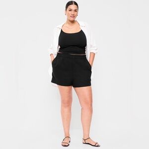 Old Navy High-Waisted Linen Shorts